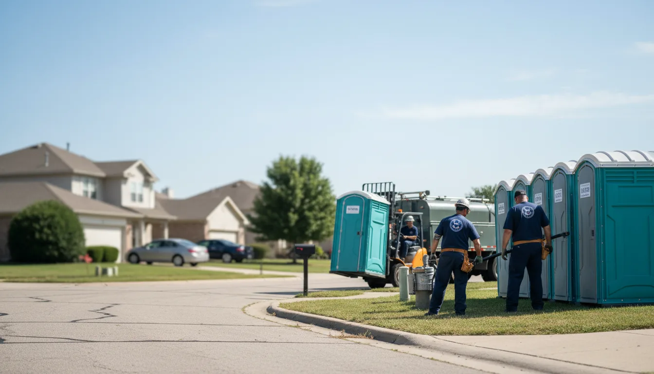 Porta Potty Rental in Jamestown, OH near me